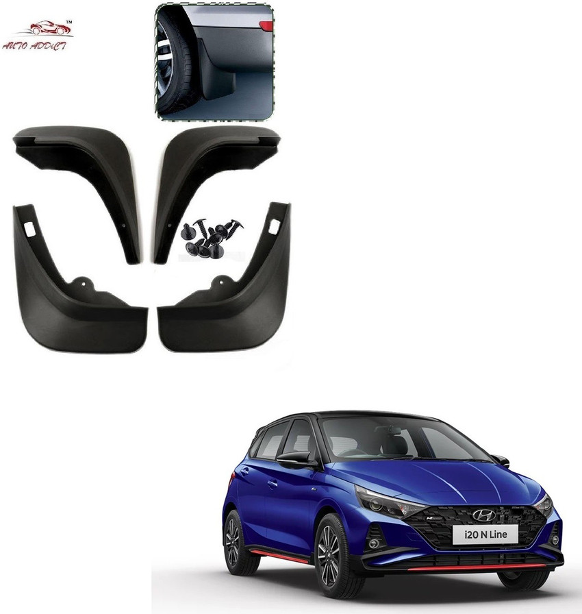 AuTO ADDiCT Rear Mud Guard Front Mud Guard For Hyundai i20 2021