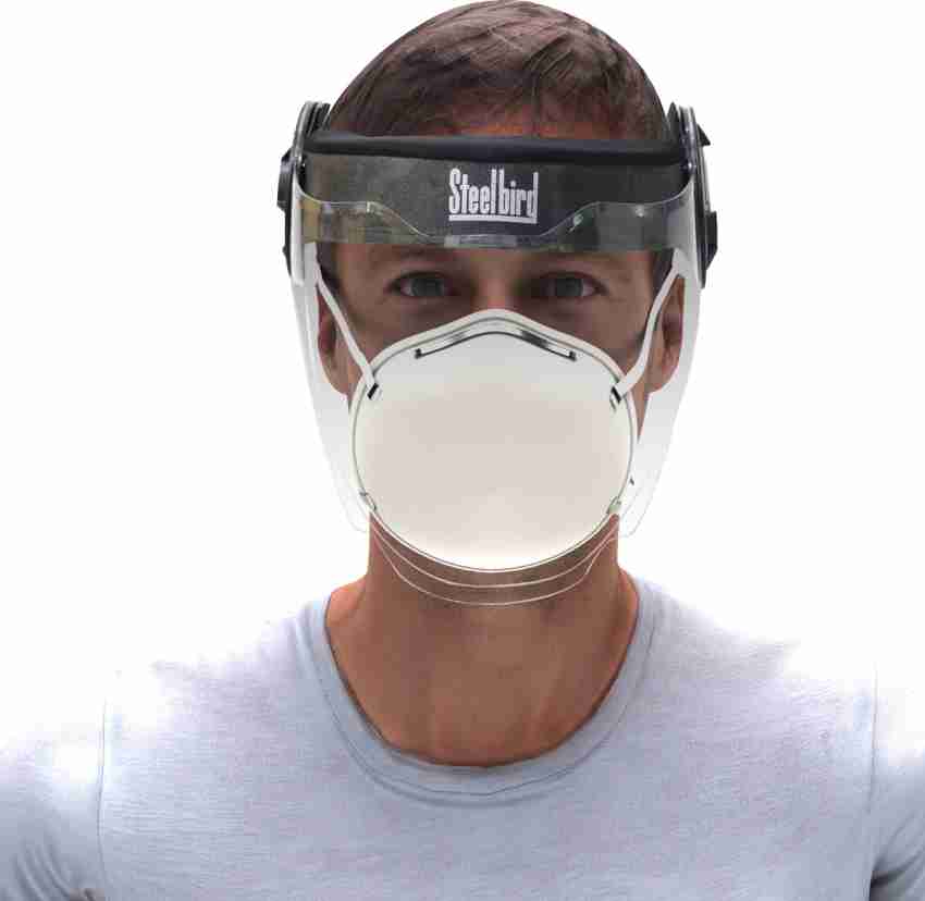 Buy steelbird 2024 face shield