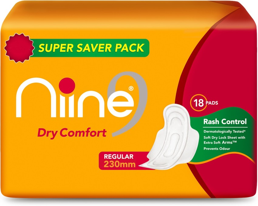 Niine Dry Comfort Extra Long Pads - Super Saver Pack - 40 Pads