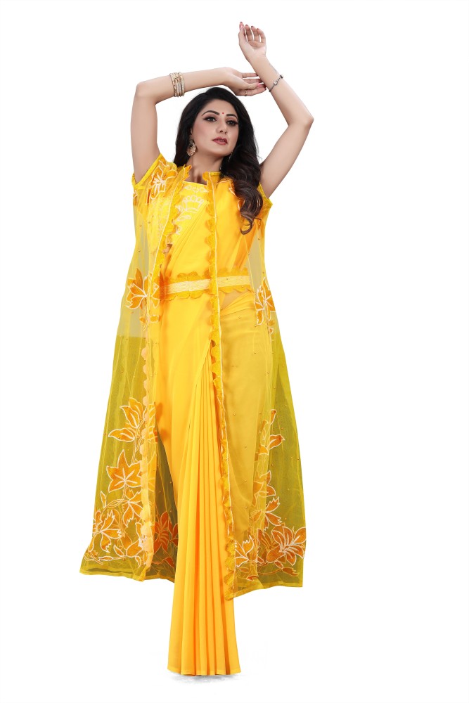 Buy Designer Drape Sarees Online at Onaya