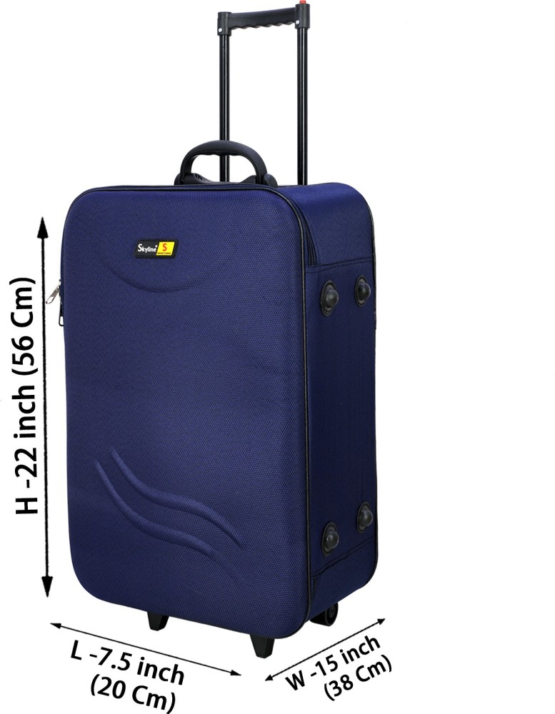 SKYLINE Travel Suitcase 22 Inch Trolley Bag Suitcase Bag Number