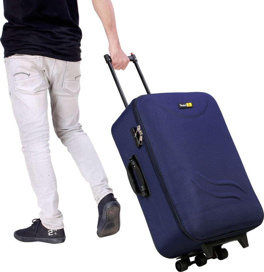 SKYLINE Travel Suitcase 20 Inch Trolley Bag/Suitcase Bag Number Lock With 3  Wheels For Cabin Suitcase - 20 inch