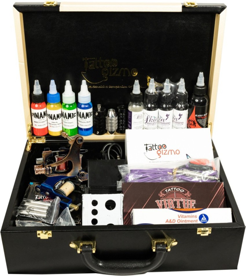 Tattoo gizmo Deutschland 2 Coil Machine Permanent Tattoo Kit Price in India  - Buy Tattoo gizmo Deutschland 2 Coil Machine Permanent Tattoo Kit online  at