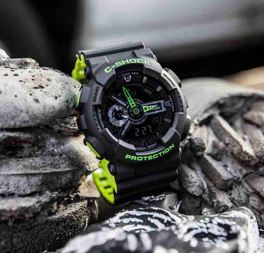 Fluorescent 2025 green watch