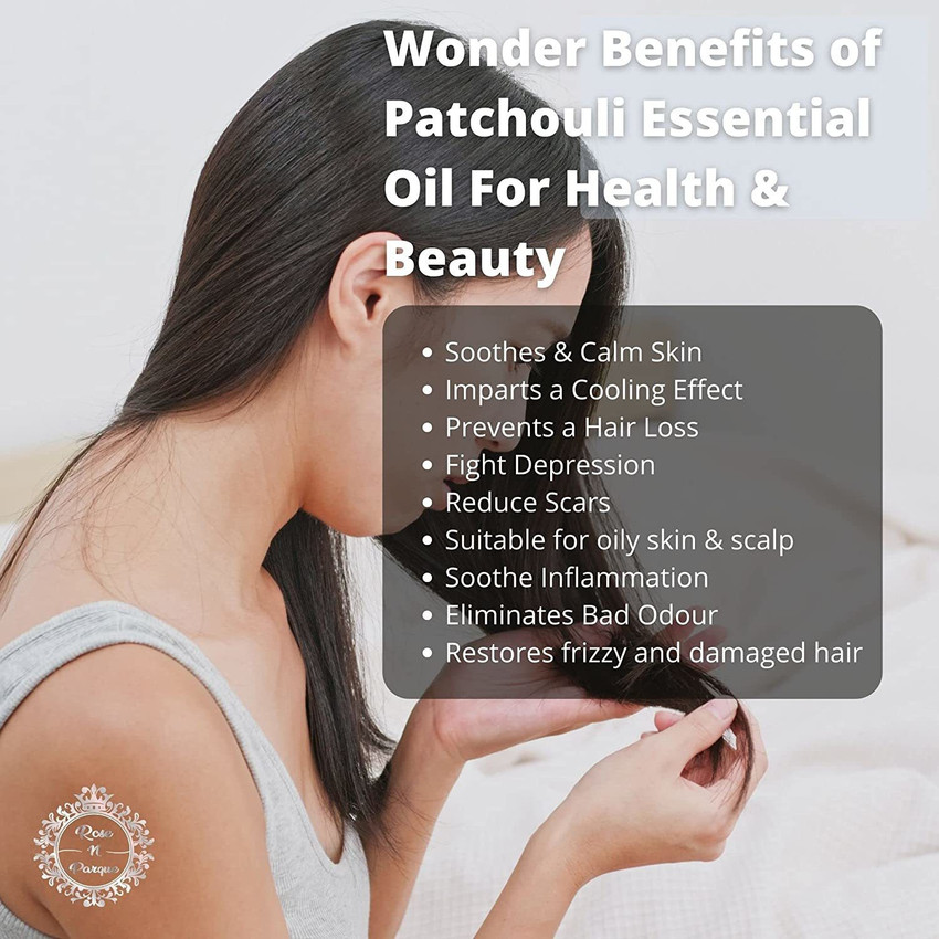 Patchouli rose sales essential oil