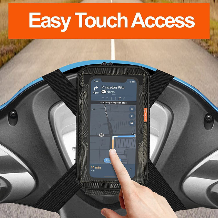 Mobile mount for scooty clearance