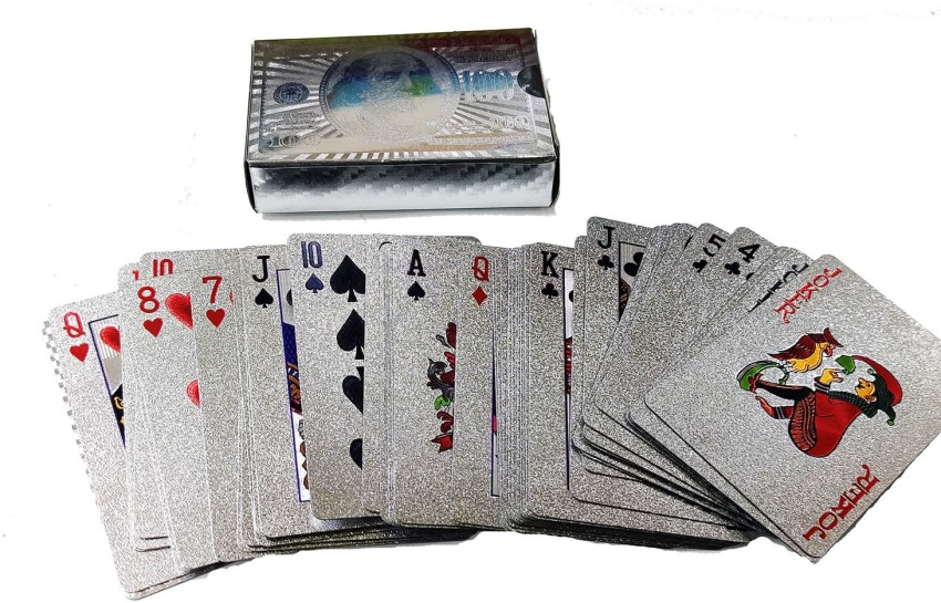 Silver Deck of Playing Cards - Waterproof - Kirkland