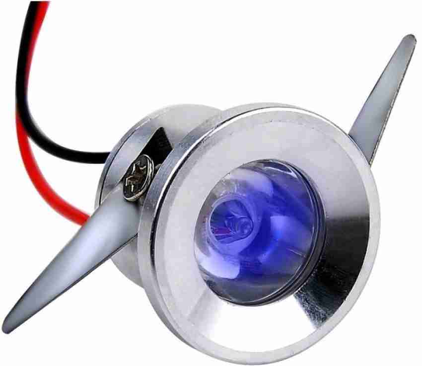 Hybrix LED 1 Watt Mini COB Button Light, Cabinet light, Elegant Stainless Steel Body, BridgeLux Optical COB, BLUE Light Recessed Ceiling Lamp Price in India - Buy Hybrix LED