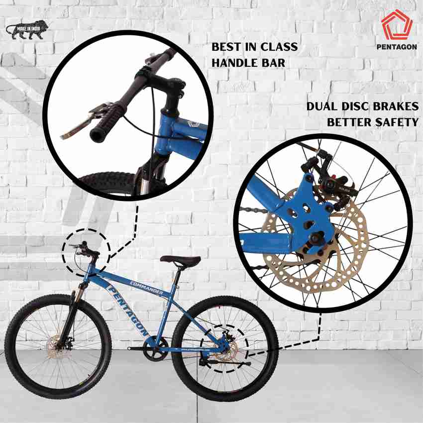 Pentagon Single Speed Commander Cycle Mountain Bike for Unisex