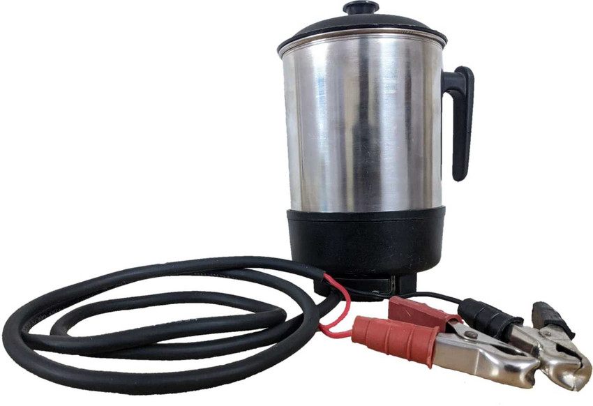 Swastik Energy Solutions Battery Operated 24V DC Kettle Stainless Steel -  Tea Coffee Water Boiler - 450W Beverage Maker Price in India - Buy Swastik  Energy Solutions Battery Operated 24V DC Kettle