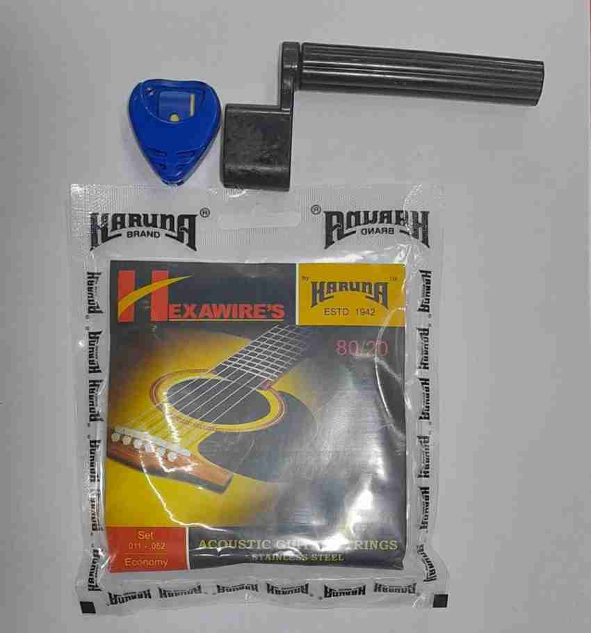 KARUNA Acoustic KAR STRINGS SET ND WNDR HOLDER Guitar String Price