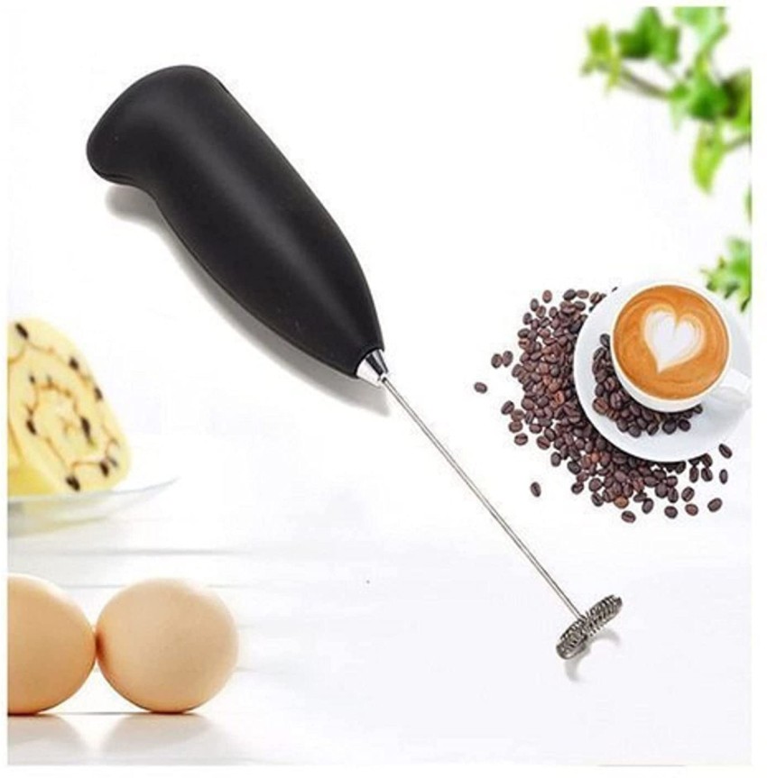 Electric Milk Frother Kitchen Drink Foamer Whisk Mixer Stirrer Coffee  Creamer Whisk Frothy Blend Whisker Egg Beater (Color : Chocolate)