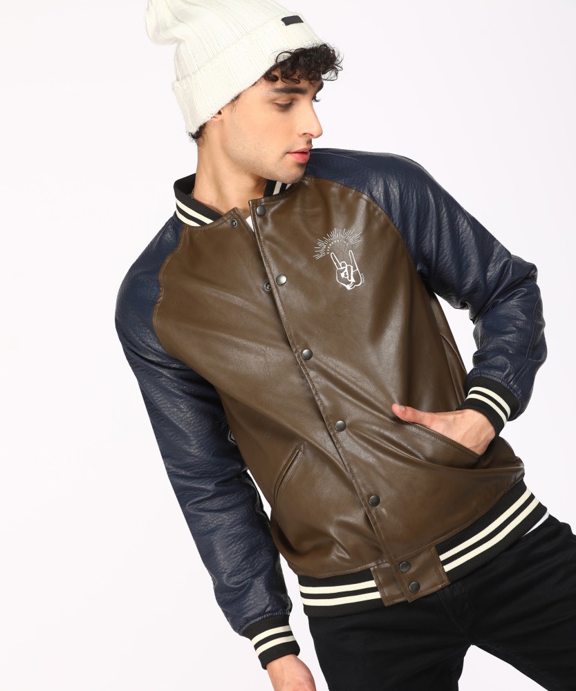 Flipkart men's clearance leather jackets