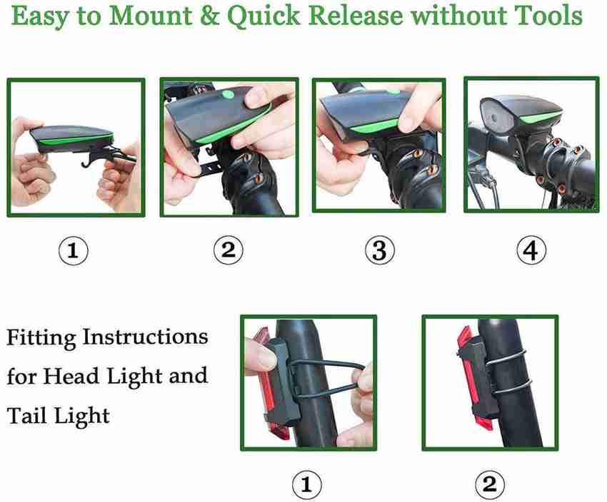 Cycle light fitting deals