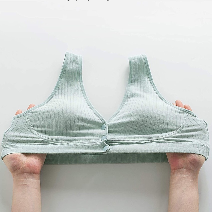Sports Bra for Breastfeeding Upgraded Supportive Comfort Maternity Pregnancy  Seamless Sleep Lette Womens Underwear 