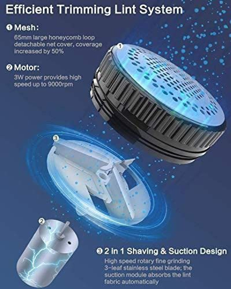 Corded fabric shaver store