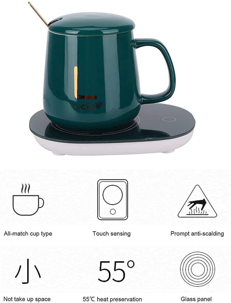 SHOPPOFOBIX Coffee Warmer, Cup Heater for Desk Coffee Warmer
