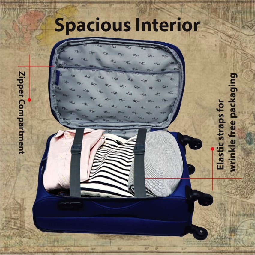 PRINCE Medium Size Luggage -Gypsy 68 CM Expandable Check-in 