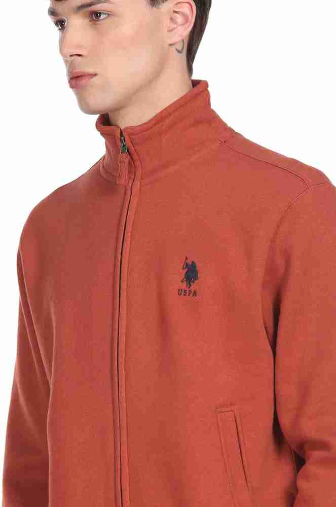 Orange polo sale jacket