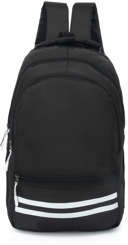 Simple Basic Canvas School Backpack  Pesanncom
