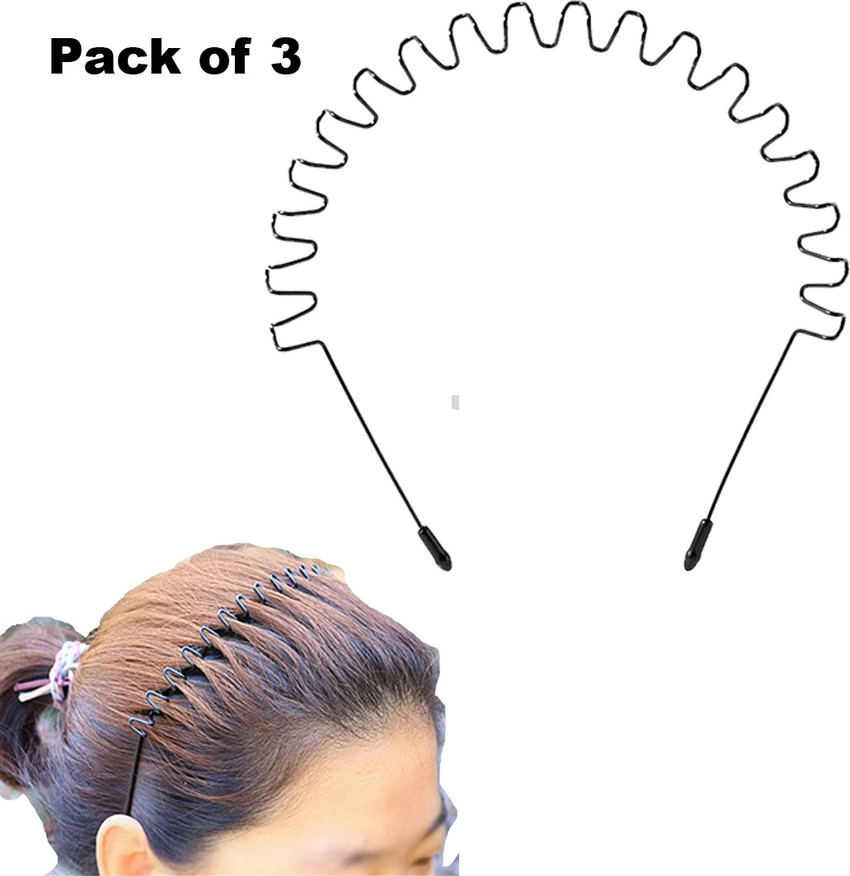 Metal outlet hair band
