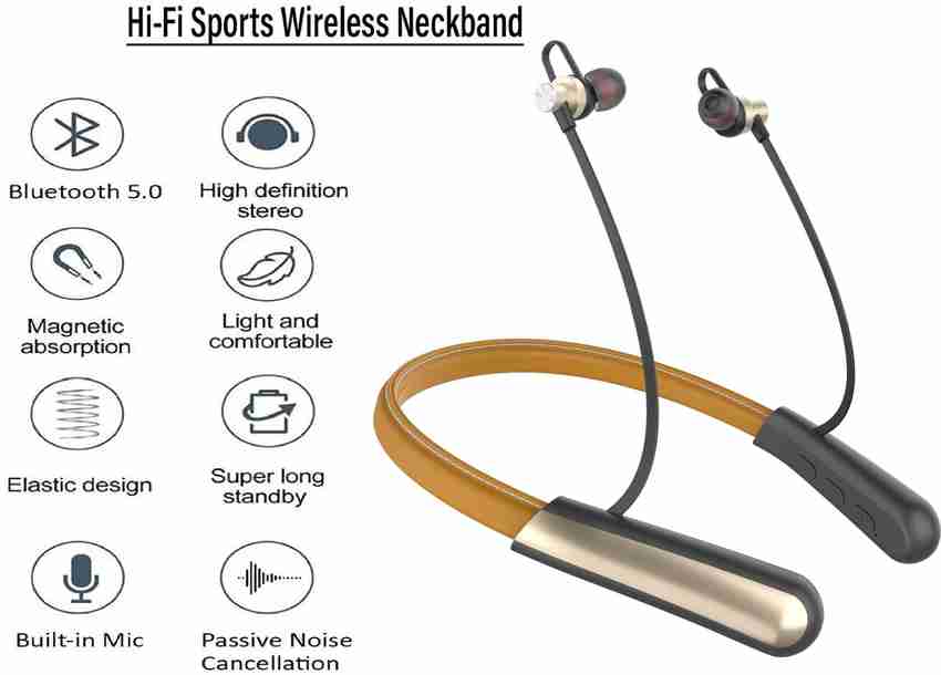Terabyte gold bluetooth best sale earphone
