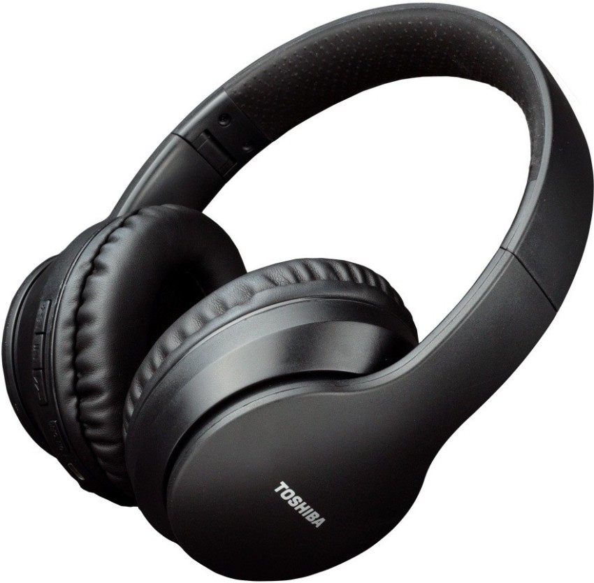 TOSHIBA Foldable Wireless Headphone RZE BT163H K Black