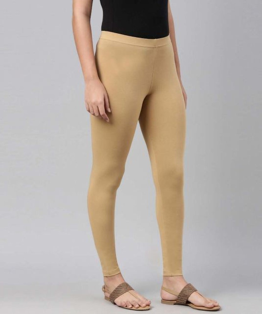 Buy Kryptic Womens Fawn Solid Cotton Lycra Leggings Online at Best Prices  in India - JioMart.
