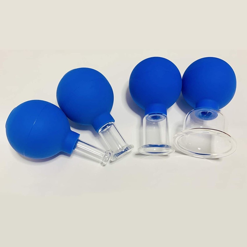 Face And Body Glass Cupping Set for Professional & Home Use by