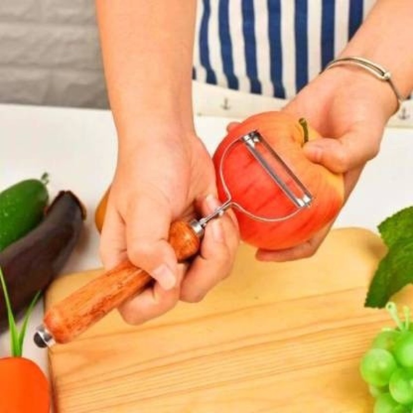 Vegetable Peelers for Kitchen Set - Fruit Peeler Stainless Steel  Multi-function Vegetable Peeler - Potato Peeler Cabbage Shredder - Grape  Peeler and