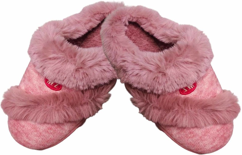 Flip flop slippers online fluffy