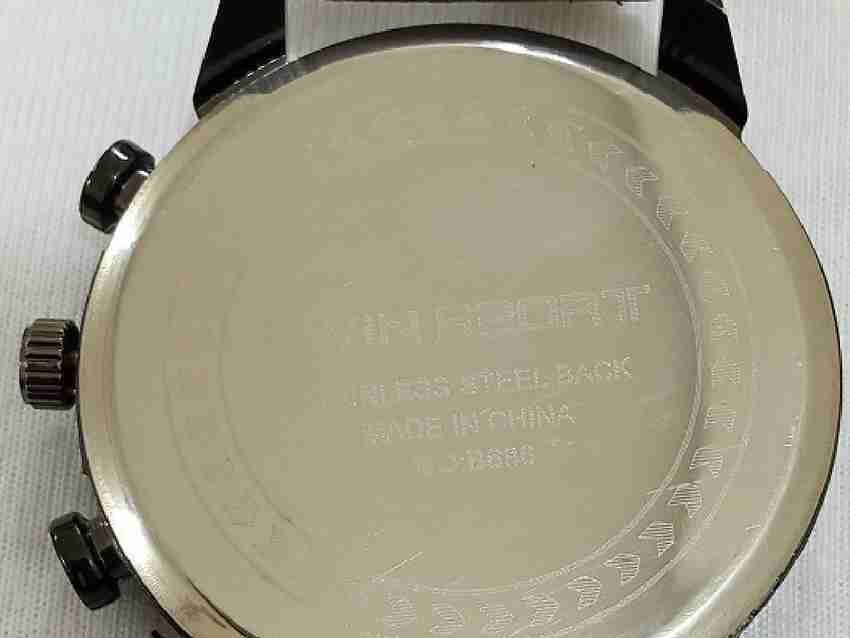 Awin sport watch discount stainless steel back