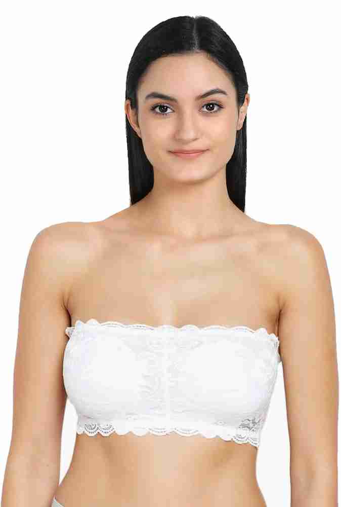 Cup's-In Lace tube Bra Women Bandeau/Tube Non Padded Bra - Buy Cup's-In Lace  tube Bra Women Bandeau/Tube Non Padded Bra Online at Best Prices in India