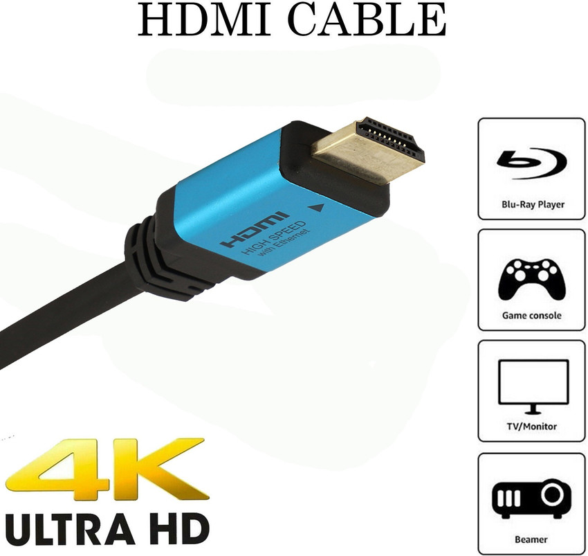 C E TV out Cable High Speed Ultra HDMI Cable with Ethernet