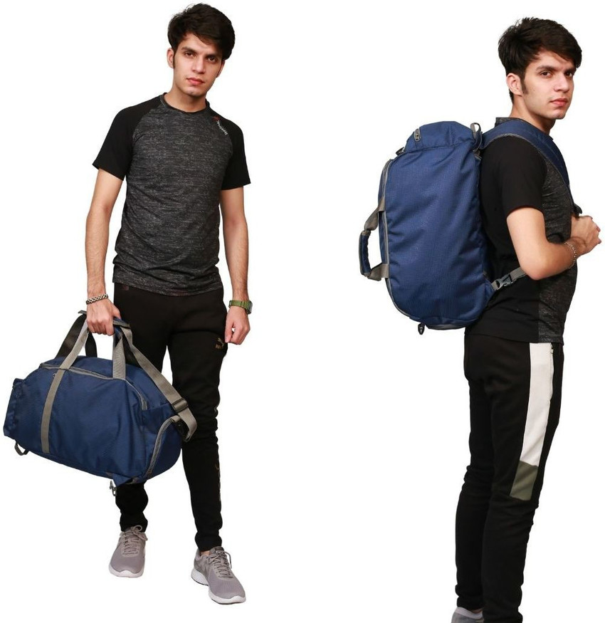 Mens duffle hot sale bag backpack