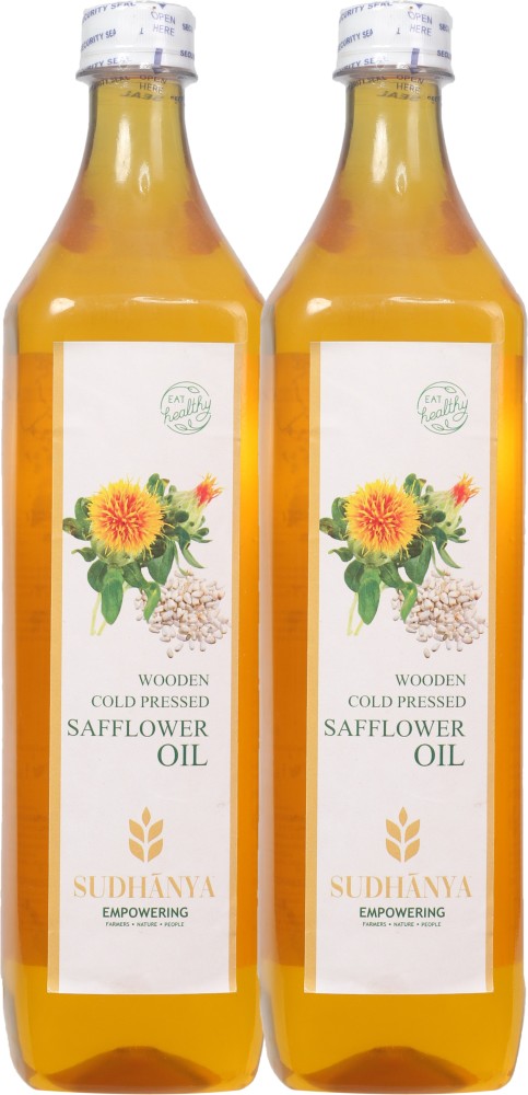 Daana Organic, Cold Pressed Safflower Oil, 1 L