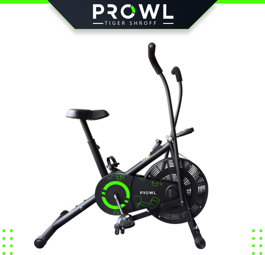 Dual action sale stationary bike