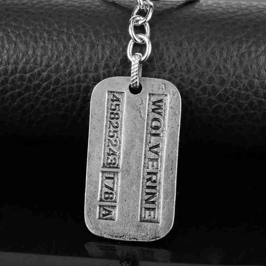 Dog tag 2025 picture keychain