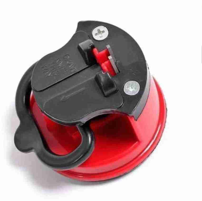 Knife Sharpeners, XXK Suction Knife Sharpener for Kitchen Knives, Small  Knife Sharpeners Smart with Suction Base Pad Cup, Mini Knife Sharpener