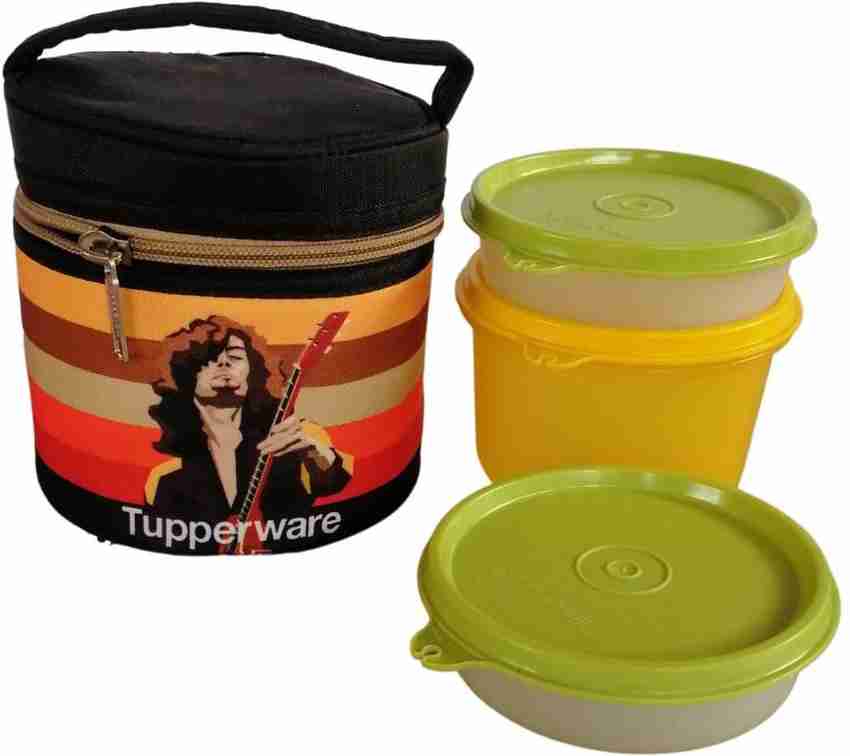 Flipkart TUPPERWARE Junior Rocker Lunch Set 450ml 170 170ml Pack of 4 With Bag 3 Containers Lunch Box