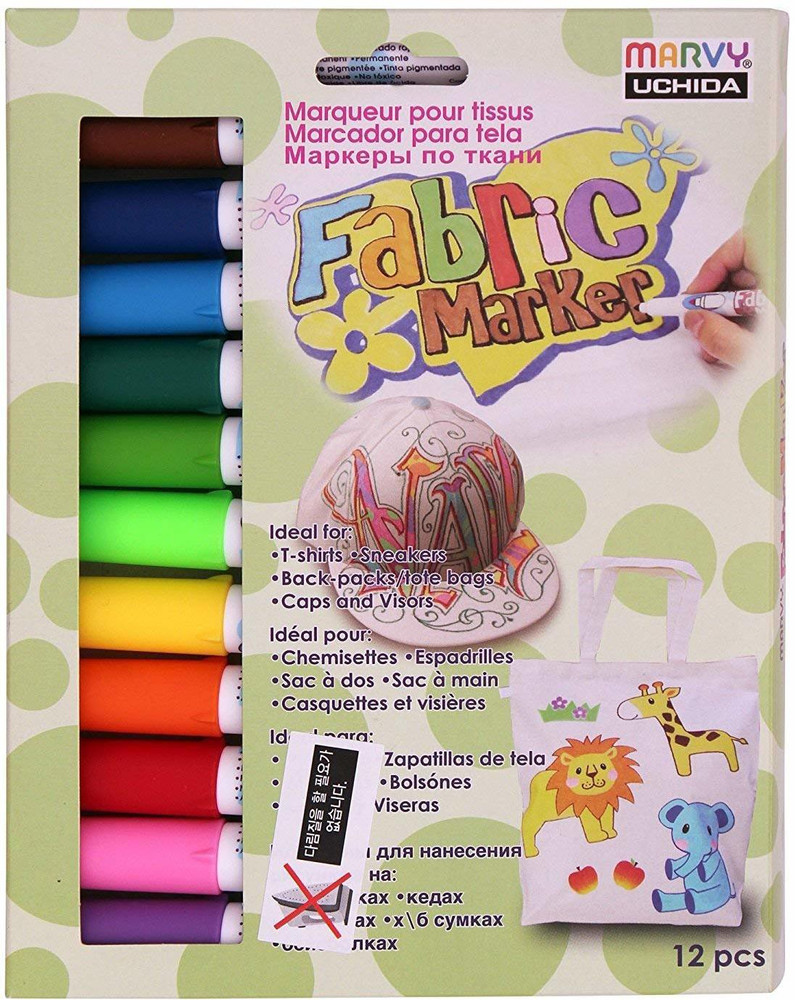 Fabric marker discount pens permanent