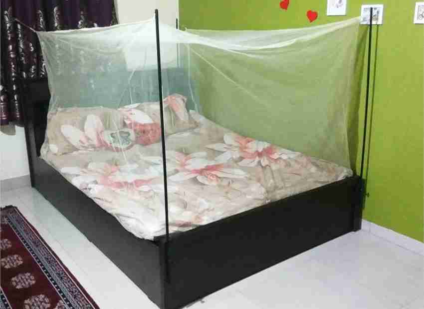 Mosquito net stand for double clearance bed