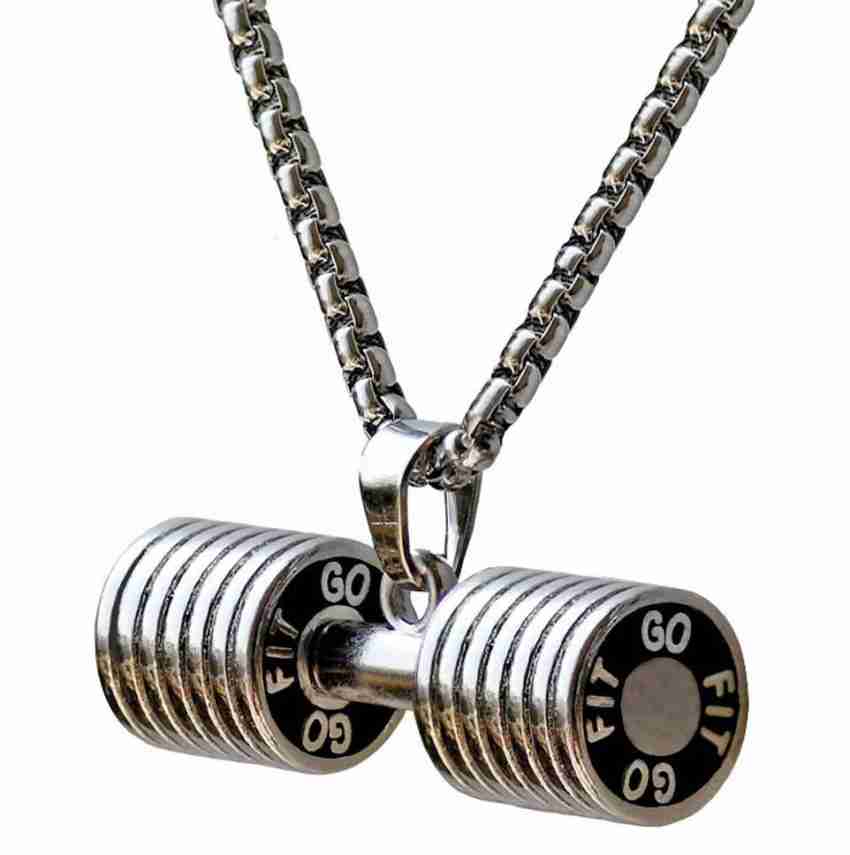 Gym dumbbell store locket