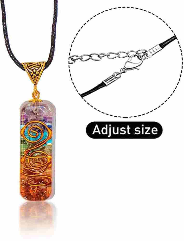 VIBESLE Orgone Chakra Healing Pendant Stone Locket Price in India Buy VIBESLE Orgone Chakra Healing Pendant Stone Locket Online at Best Prices in India Flipkart