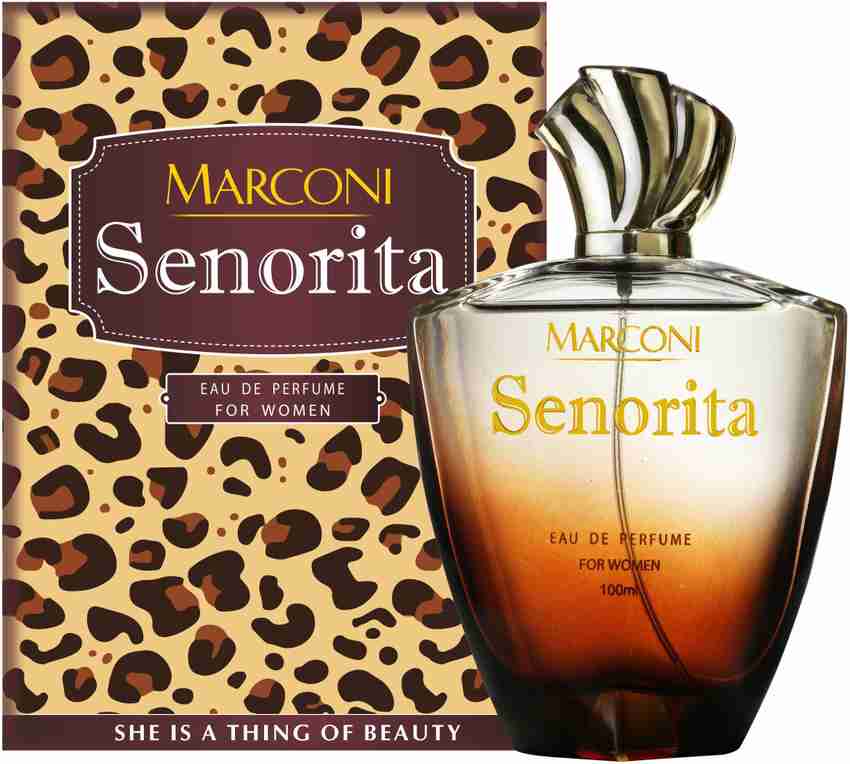 Marconi Senorita Luxury Perfume for Women with Cheetah Print Box Eau de Parfum 100 ml