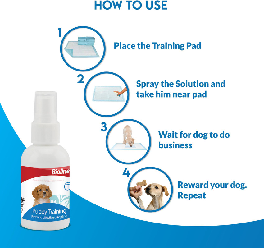 Pet training spray clearance
