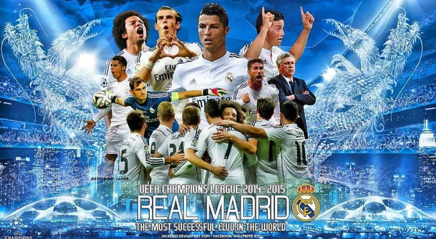 Football Real Madrid Poster Paper Print (12 inch X 18 inch, Rolled)Wall  Poster Without Frame. Paper Print - Decorative posters in India - Buy art,  film, design, movie, music, nature and educational