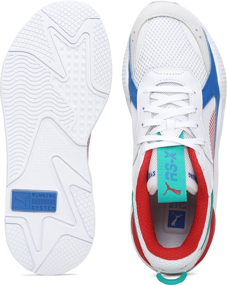 Puma men's rs-x toys trend shoes - clearance white/royal/red