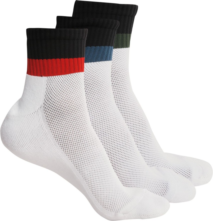 LOUIS STITCH Socks for Men Solid Mid-Calf/Crew