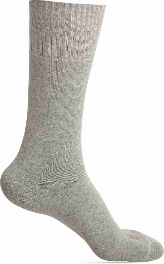 LOUIS STITCH Socks for Men Solid Mid-Calf/Crew